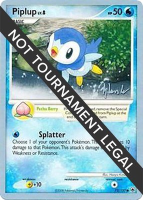 Piplup (72) (Dylan Lefavour), World Championship Decks