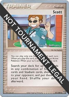 Scott (Tristan Robinson), World Championship Decks