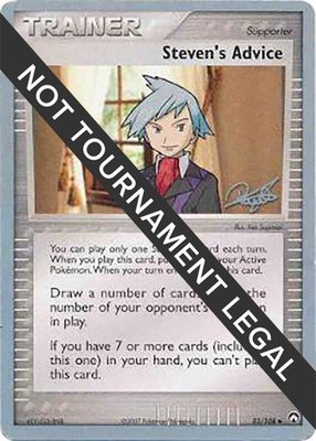 Steven's Advice (Paul Atanassov), World Championship Decks