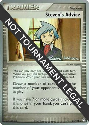 Steven's Advice (Tristan Robinson), World Championship Decks