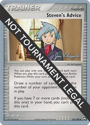 Steven's Advice (Jason Klaczynski), World Championship Decks