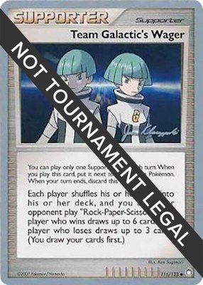Team Galactic's Wager (Jason Klaczynski), World Championship Decks
