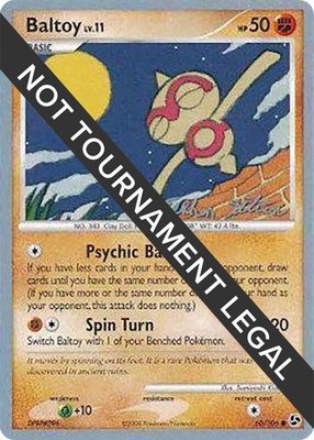 Baltoy (Stephen Silvestro), World Championship Decks