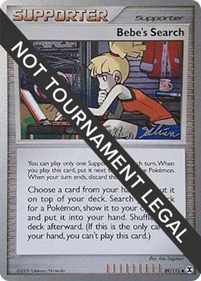 Bebe's Search (Stephen Silvestro), World Championship Decks