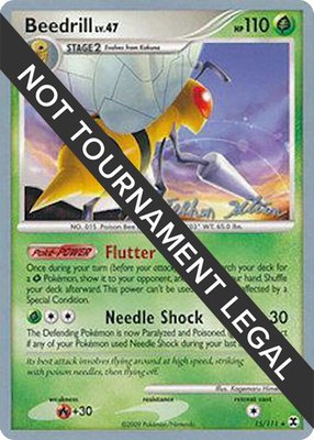Beedrill (15) (Stephen Silvestro), World Championship Decks