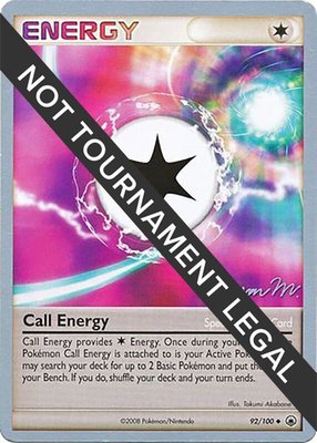 Call Energy (Jason Martinez), World Championship Decks
