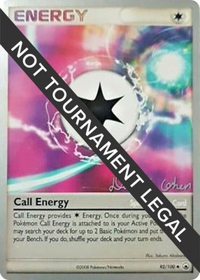 Call Energy (David Cohen), World Championship Decks