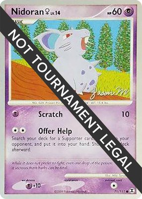Nidoran F (Jason Martinez), World Championship Decks