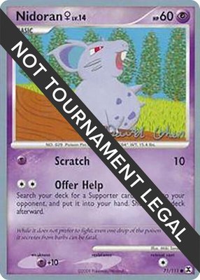 Nidoran F (David Cohen), World Championship Decks