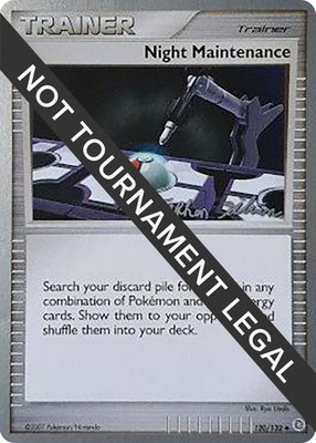 Night Maintenance (Stephen Silvestro), World Championship Decks