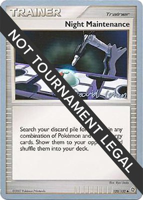 Night Maintenance (David Cohen), World Championship Decks