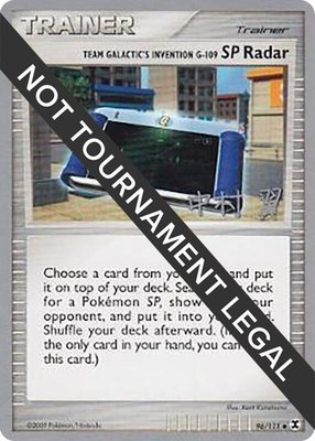 Team Galactic's Invention G-109 SP Radar (Tsubasa Nakamura), World Championship Decks