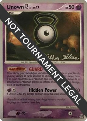 Unown [G] (Stephen Silvestro), World Championship Decks