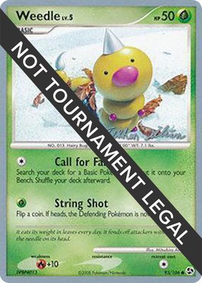 Weedle (Stephen Silvestro), World Championship Decks