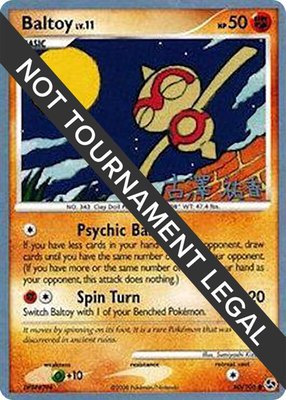 Baltoy (Yuka Furusawa), World Championship Decks