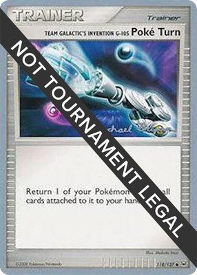 Team Galactic's Invention G-105 Poke Turn (Mychael Bryan), World Championship Decks