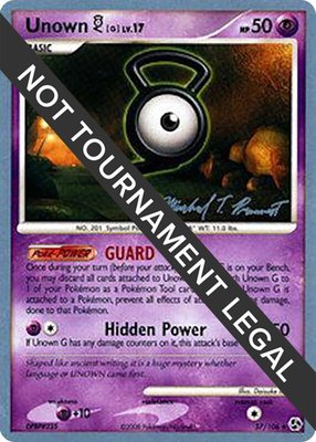 Unown [G] (Michael Pramawat), World Championship Decks