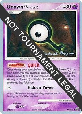 Unown [Q] (Mychael Bryan), World Championship Decks