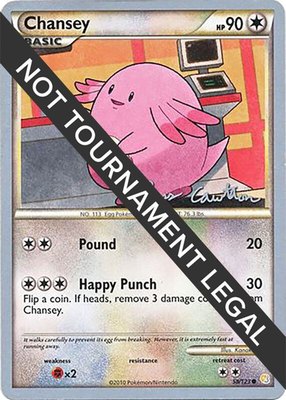 Chansey (Ross Cawthon), World Championship Decks