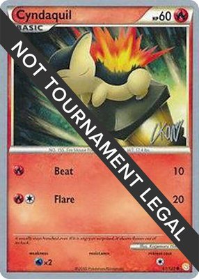Cyndaquil (Christopher Kan), World Championship Decks
