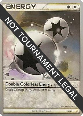 Double Colorless Energy (Ross Cawthon), World Championship Decks