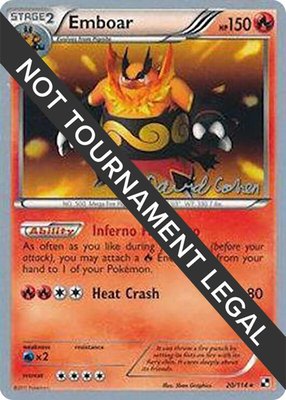 Emboar (David Cohen), World Championship Decks