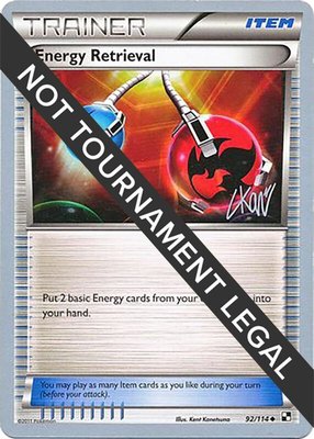Energy Retrieval (Christopher Kan), World Championship Decks
