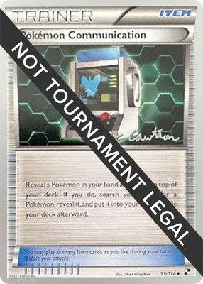 Pokemon Communication (Ross Cawthon), World Championship Decks