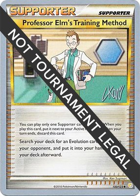Professor Elm's Training Method (Christopher Kan), World Championship Decks
