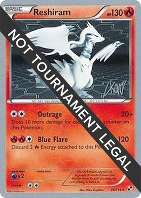 Reshiram (Christopher Kan), World Championship Decks