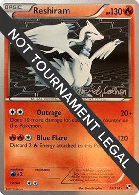 Reshiram (David Cohen), World Championship Decks
