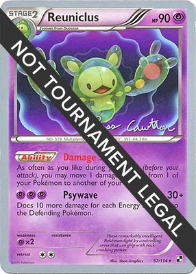 Reuniclus (Ross Cawthon), World Championship Decks