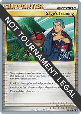 Sage's Training (Christopher Kan), World Championship Decks