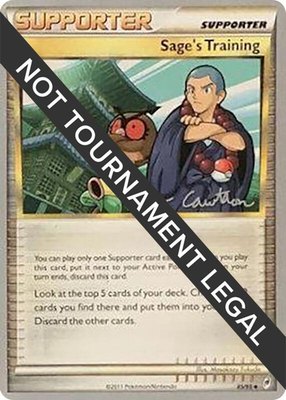 Sage's Training (Ross Cawthon), World Championship Decks