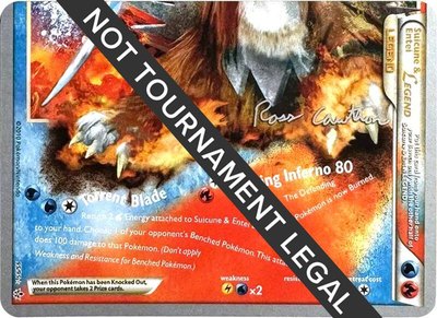Suicune & Entei Legend LEGEND (95) (Ross Cawthon), World Championship Decks