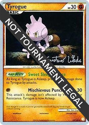 Tyrogue (Gustavo Wada), World Championship Decks