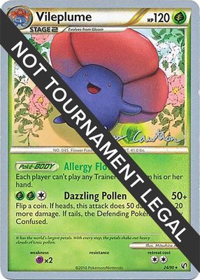 Vileplume (Ross Cawthon), World Championship Decks