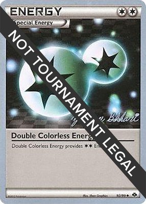Double Colorless Energy (Zachary Bokhari), World Championship Decks
