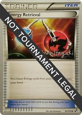 Energy Retrieval (Shuto Itagaki), World Championship Decks
