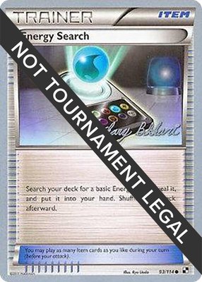Energy Search (Zachary Bokhari), World Championship Decks