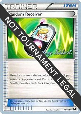 Random Receiver (Zachary Bokhari), World Championship Decks