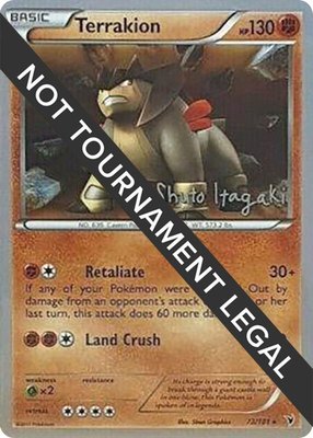 Terrakion (Shuto Itagaki), World Championship Decks