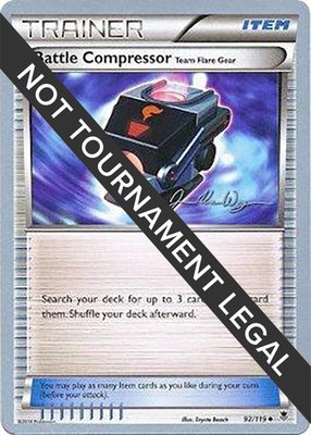 Battle Compressor (Team Flare Gear) (Jacob Van Wagner), World Championship Decks