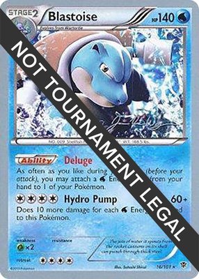 Blastoise (Jacob Van Wagner), World Championship Decks