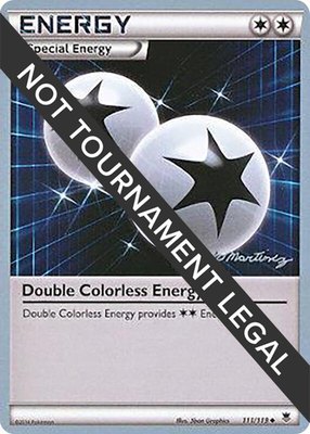 Double Colorless Energy (Patrick Martinez), World Championship Decks