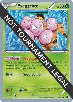 Exeggcute (Jacob Van Wagner), World Championship Decks