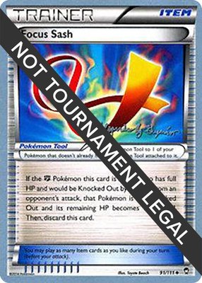 Focus Sash (Alejandro Ng-Guzman), World Championship Decks
