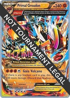 Primal Groudon EX (Alejandro Ng-Guzman), World Championship Decks