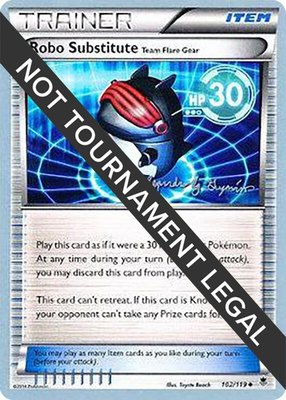 Robo Substitute (Team Flare Gear) (Alejandro Ng-Guzman), World Championship Decks