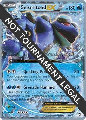 Seismitoad EX (Patrick Martinez), World Championship Decks